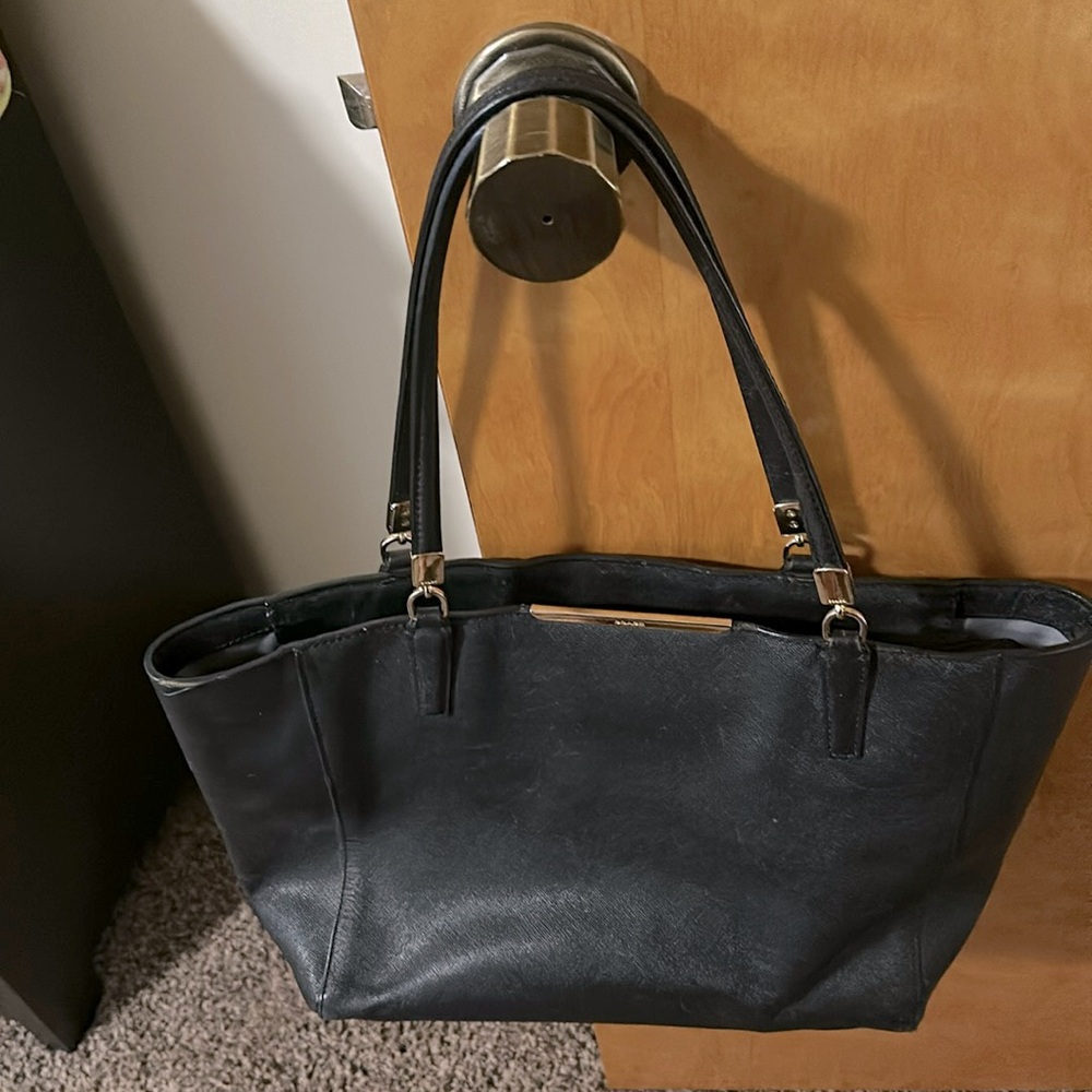 Black Coach Tote